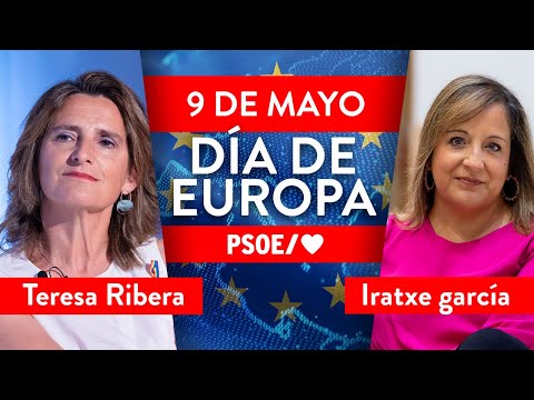 Teresa Ribera e Iratxe García intervienen en un diálogo sobre Europa